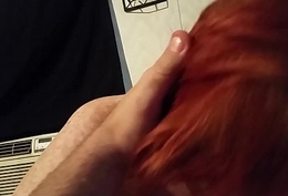 redhead exgf giving fat blarney a massage