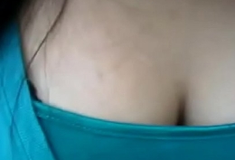 Hot desi indian piece of baggage akin to her boobs
